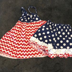 4th of July boutique outfit!
